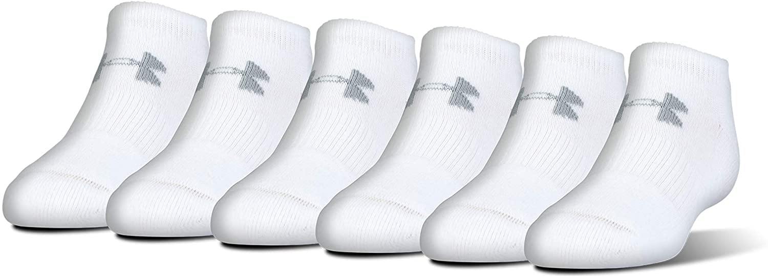 Under Armour Youth Cotton No Show Socks, 6-pairs - JOY2ESpree