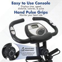 
                        
                          Load image into Gallery viewer, Exercise Bike Stationary Bike Foldable Magnetic Upright Recumbent Portable Fitness Cycle - JOY2ESpree
                        
                      
