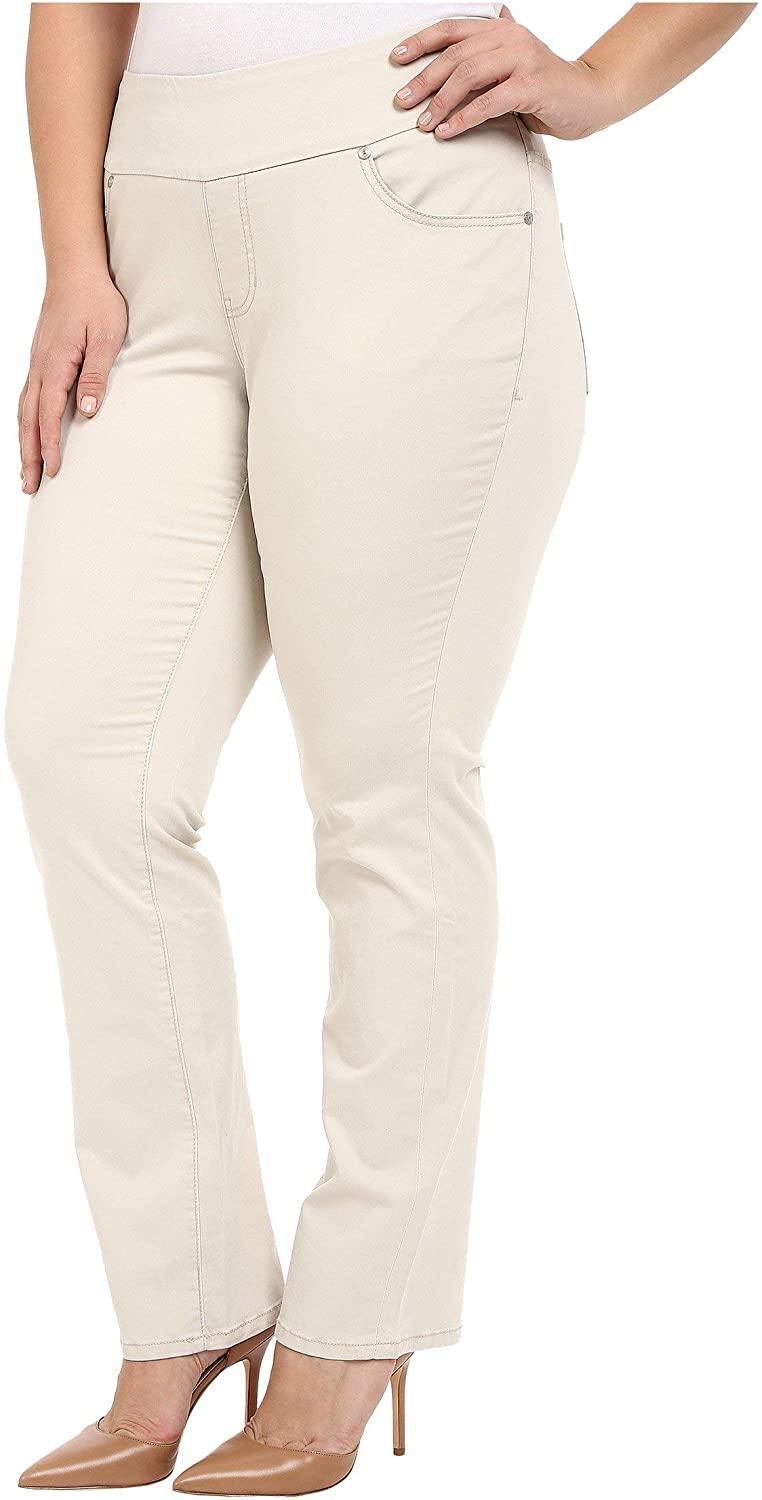 Jag Jeans Women's Plus-Size Peri Pull on Straight Leg Pant