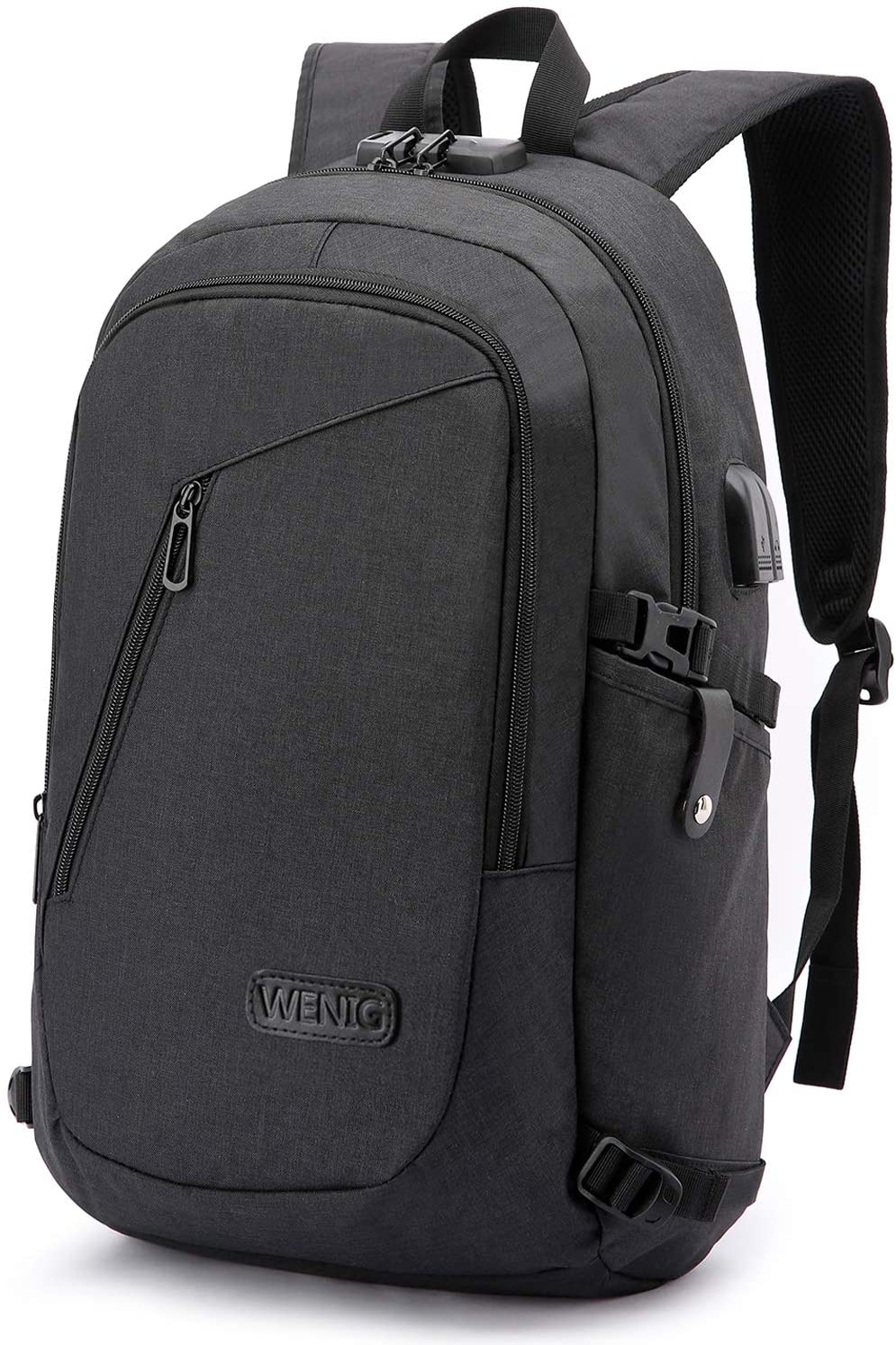 Laptop Backpack,Business Travel Anti Theft Backpack for Men Women with USB Charging Port
