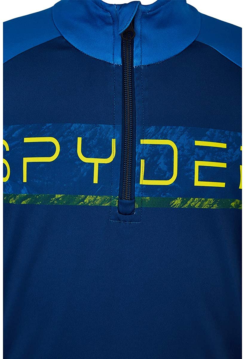 Spyder Boys' Peak Zip T-Neck