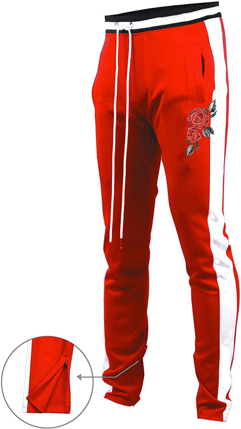 Screenshotbrand Mens Hip Hop Premium Slim Fit Track Pants