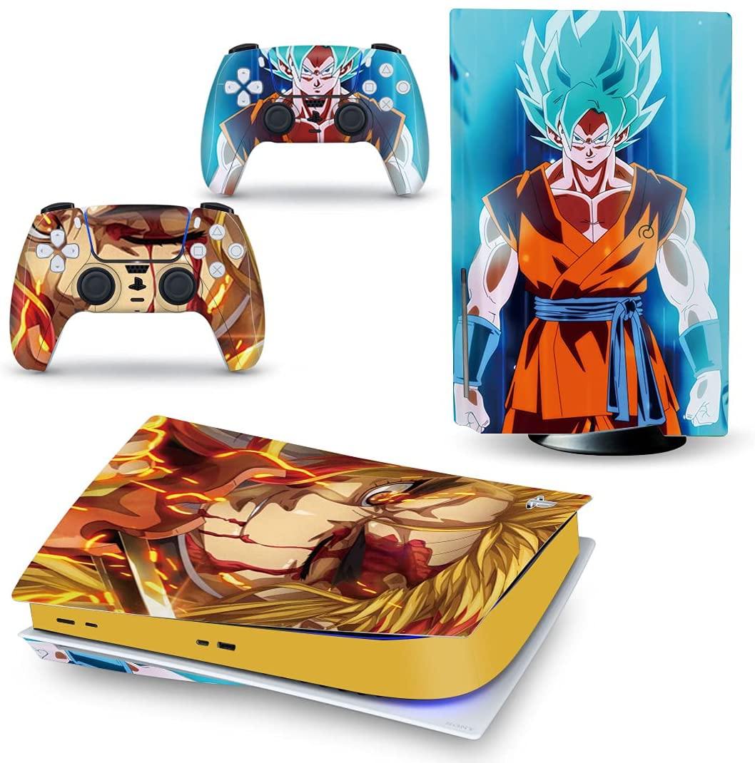 Mmoptop PS5 Skin Venom for Playstation 5 Disc Edition with Console and Dualsense Controller Full Set - JOY2ESpree
