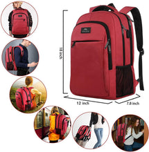 
                        
                          Load image into Gallery viewer, Matein Travel Laptop Backpack, Business Anti Theft Slim Durable Laptops Backpack - JOY2ESpree
                        
                      
