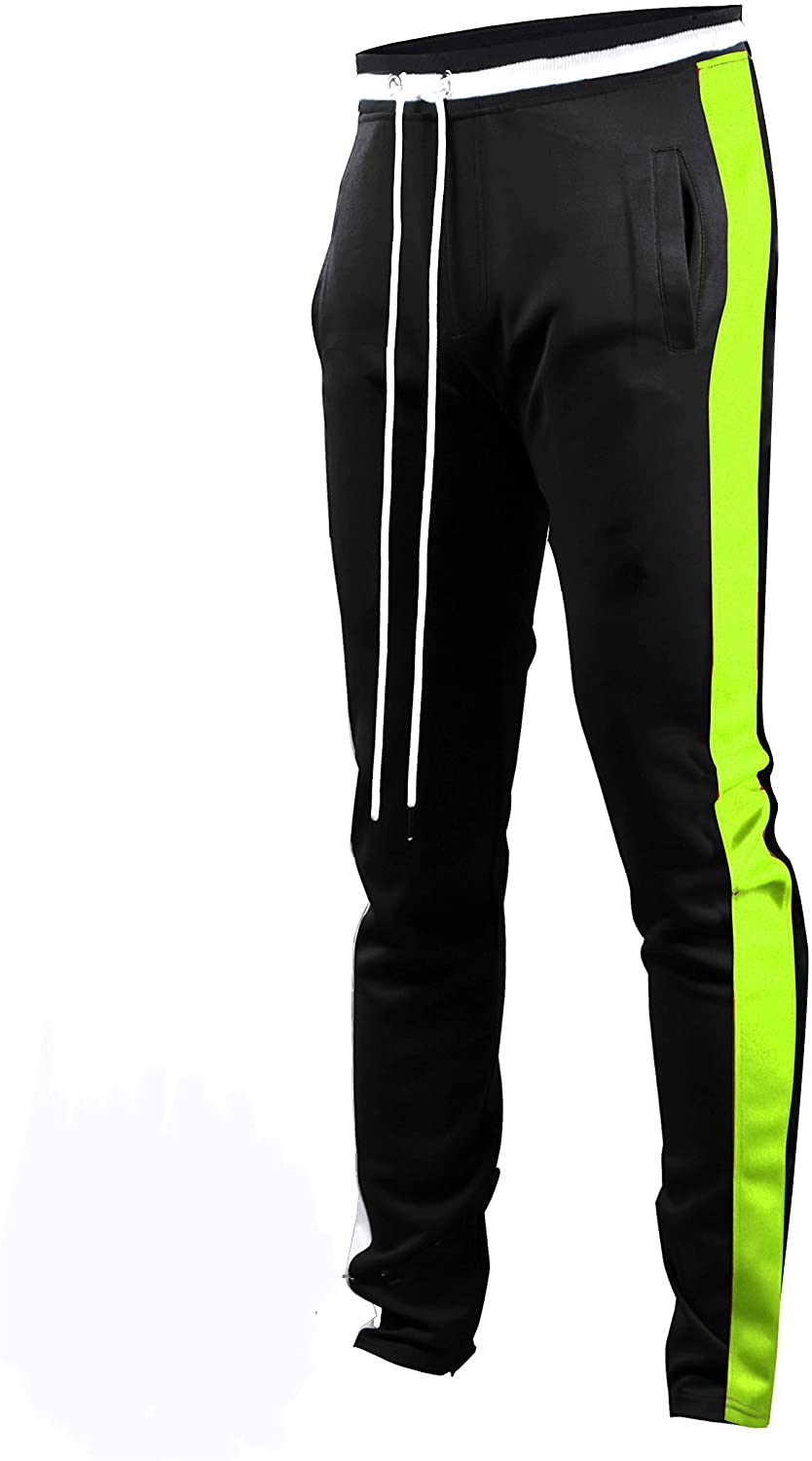 Screenshotbrand Mens Hip Hop Premium Slim Fit Track Pants