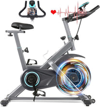 
                        
                          將圖片載入圖庫檢視器 FUNMILY Indoor Exercise Bike Stationary, 49LBS Cycling Bike with Heart Rate Monitor &amp; LCD Monitor - JOY2ESpree
                        
                      