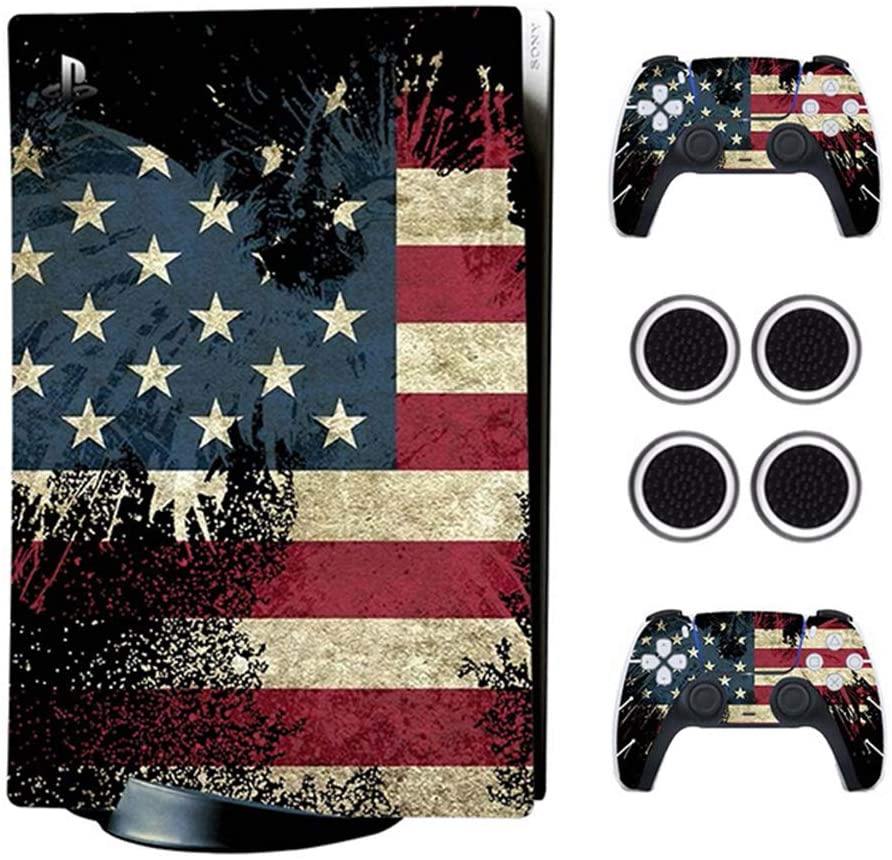 PS5 Skin Stickers Full Body Vinyl Skins Wrap Decals Cover - JOY2ESpree