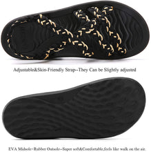 
                        
                          Muat gambar ke penampil Galeri, MEGNYA Women's Comfortable Walking Sandals with Arch Support Waterproof for Walking/Hiking/Travel/Wedding/Water Spot/Beach
                        
                      