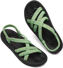 
                        
                          Muat gambar ke penampil Galeri, MEGNYA Women's Comfortable Walking Sandals with Arch Support Waterproof for Walking/Hiking/Travel/Wedding/Water Spot/Beach
                        
                      