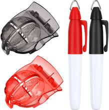 
                        
                          Muat gambar ke penampil Galeri, WILLBOND 2 Pieces Golf Ball Line Liner Drawing Marking Alignment Putting Tool and 2 Pieces Golf Ball Marker Pen, 4 Pieces Totally - JOY2ESpree
                        
                      