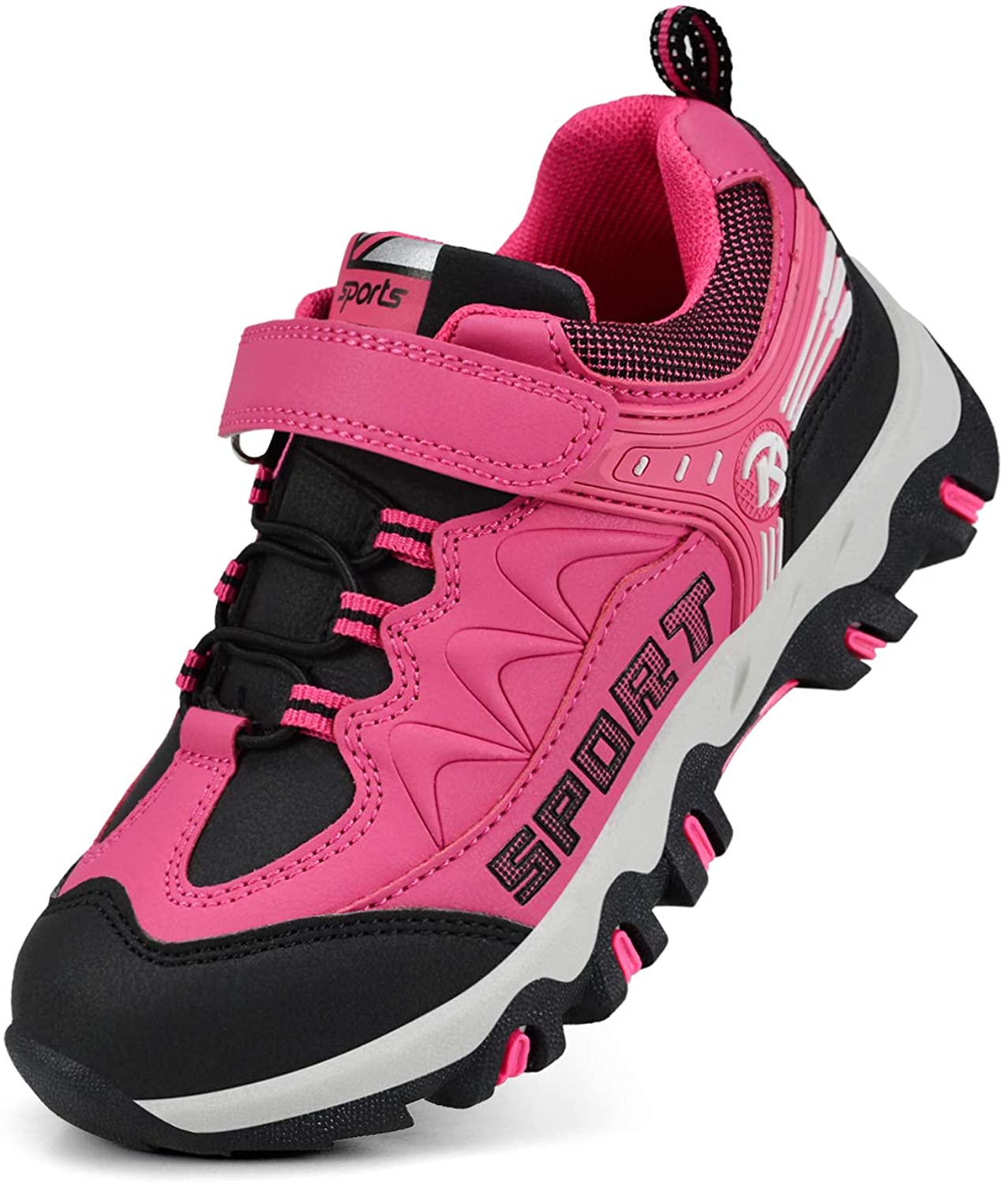 Biacolum Boys Girls Shoes Outdoor Hiking Waterproof Kids Sneaker