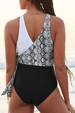 
                        
                          画像をギャラリービューアに読み込む, CUPSHE Women's One Piece Swimsuit Knotted Color Block Bathing Suit
                        
                      