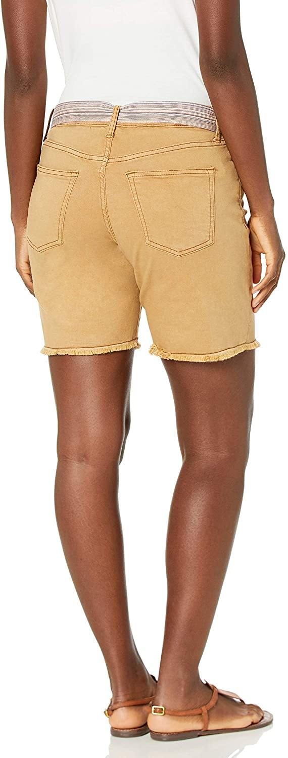 Jag Jeans Women's Demi 8" Belted Boyfriend Short