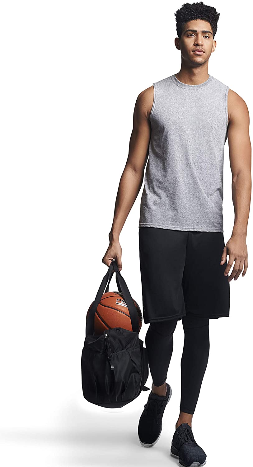 Russell Athletic Men's Cotton Performance Sleeveless Muscle T-Shirt