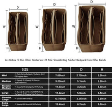 
                        
                          將圖片載入圖庫檢視器 Purse Organizer Insert, Felt Bag organizer with zipper, Handbag &amp; Tote Shaper, For Speedy Neverfull Tote, 5 Sizes
                        
                      
