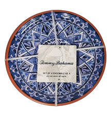 
                        
                          將圖片載入圖庫檢視器 Tommy Bahama Tuscan Medallion Dinner Plates Set of Four Dishwasher Safe Shatterproof Kitchen Indoor Outdoor 10.5" Plates
                        
                      