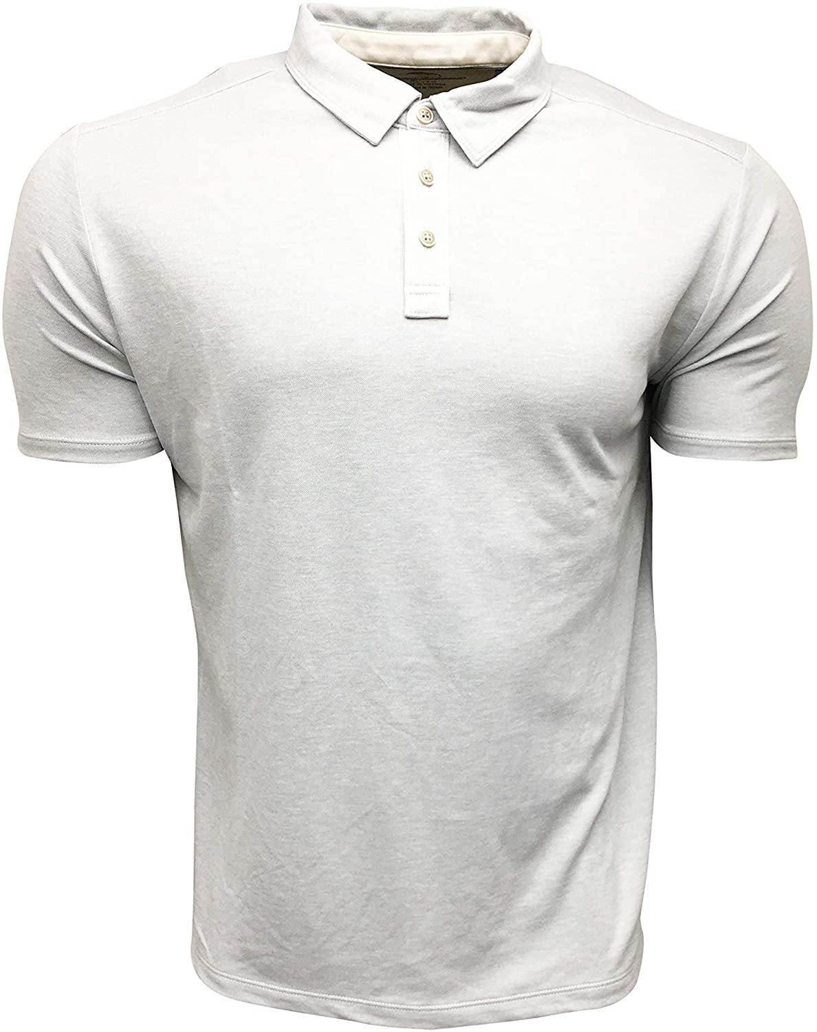 Tommy Bahama Shoreline Surf Polo Shirt Short Sleeve Three Button Soft Golf Shirts - JOY2ESpree