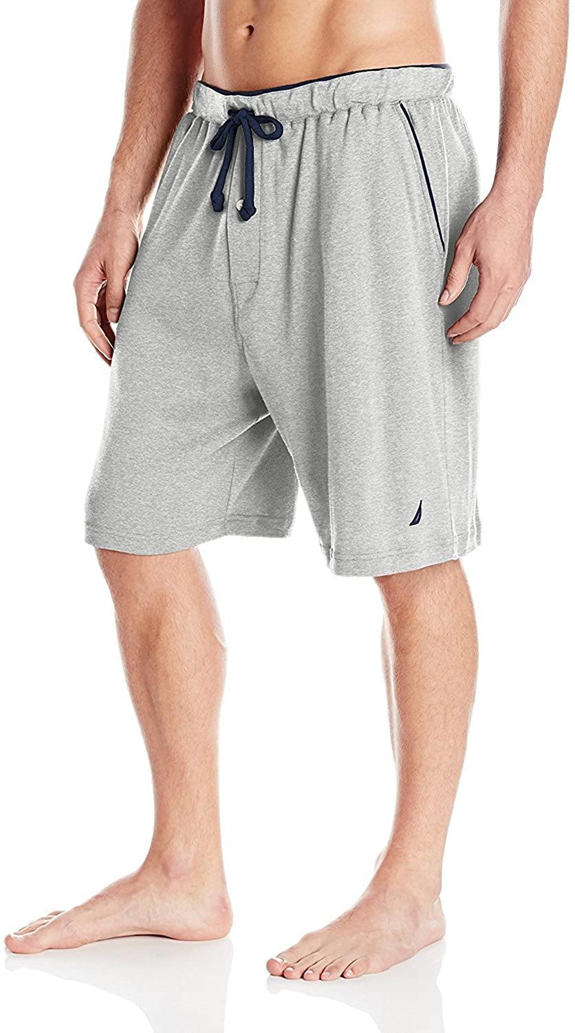 Nautica Men's Soft Knit Elastic Waistband Sleep Lounge Short - JOY2ESpree