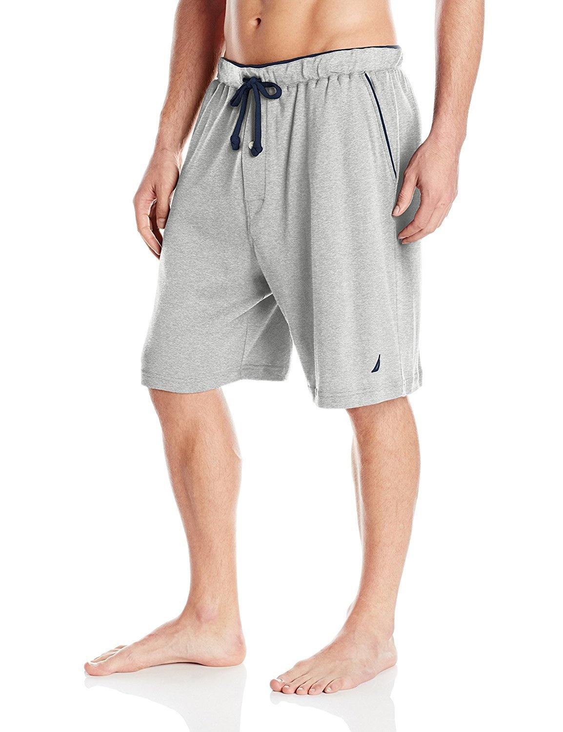Nautica Men's Soft Knit Elastic Waistband Sleep Lounge Short - JOY2ESpree