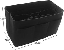 
                        
                          Load image into Gallery viewer, Felt Tote Bag Organizer Insert with Pockets, Handbag Purse Shaper, fits Neverfull, Speedy, Longchamp, etc.
                        
                      