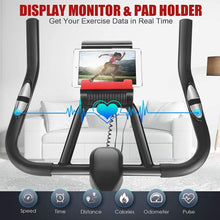 
                        
                          गैलरी व्यूवर में इमेज लोड करें, Heka Exercise Bike Indoor Cycling Bike Stationary 440lbs Weight Capacity - JOY2ESpree
                        
                      