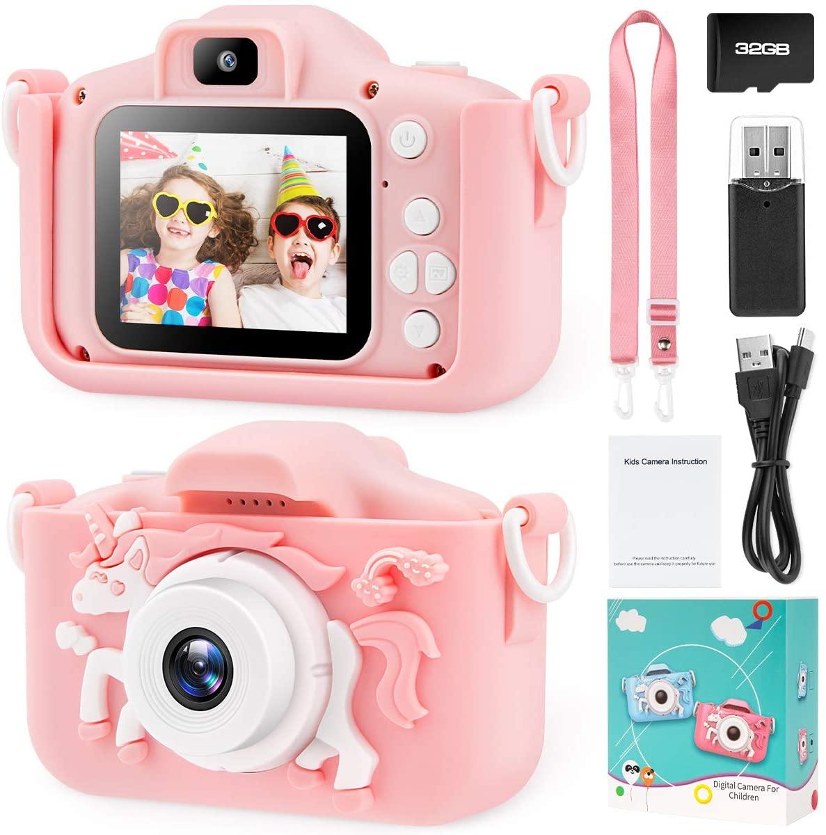 Unicorn Kids Camera for Girls Boys Toddler - JOY2ESpree