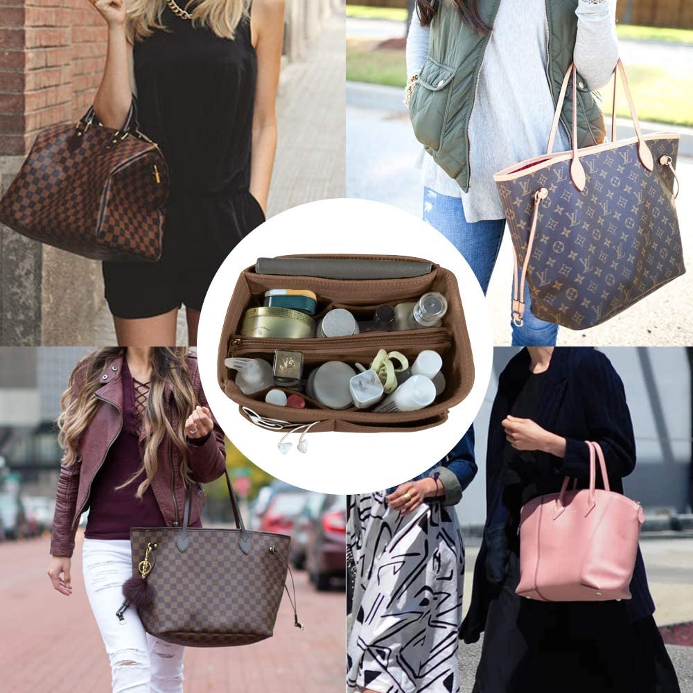 Purse Organizer Insert, Handbag & Tote Organizer, Bag in Bag, Perfect for Speedy Neverfull and More