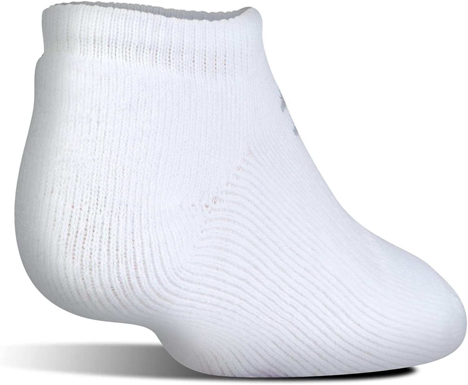 Under Armour Youth Cotton No Show Socks, 6-pairs - JOY2ESpree