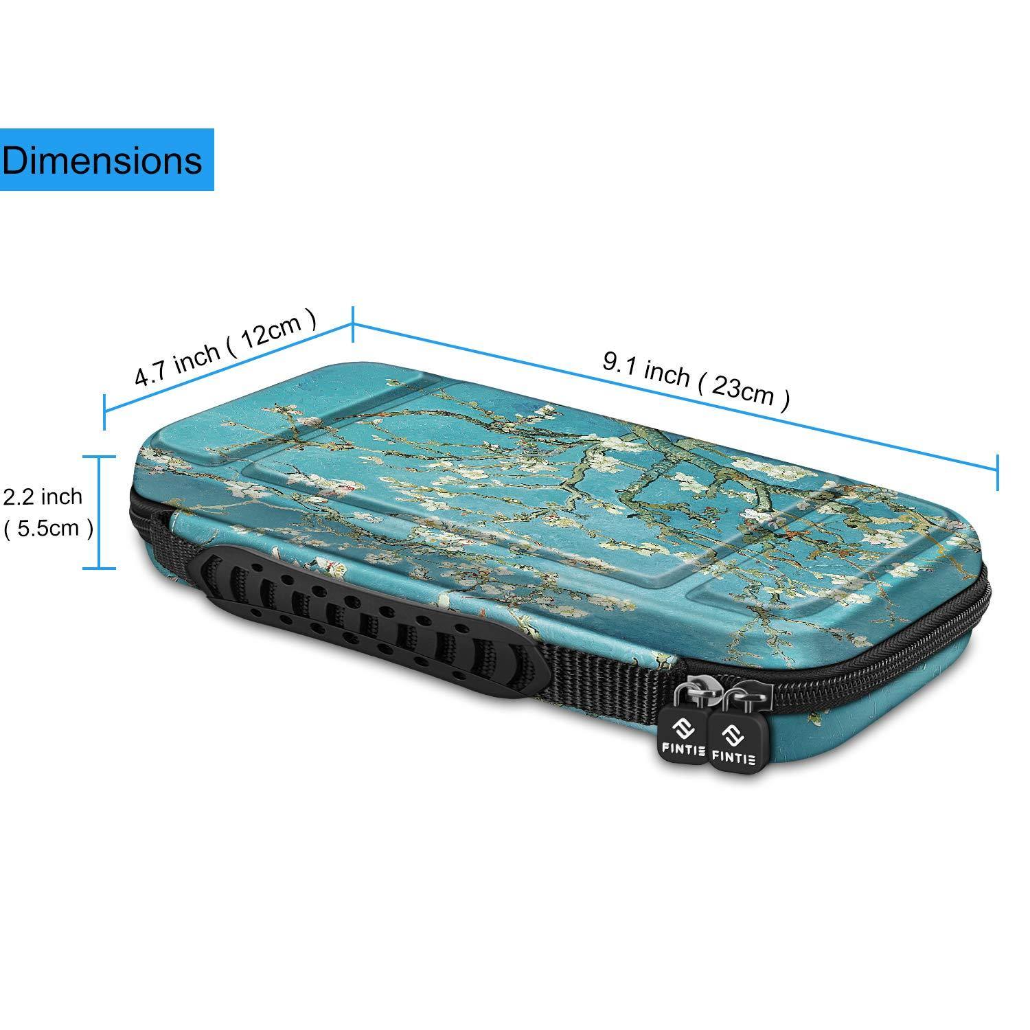 Fintie Carry Case for Nintendo Switch Lite 2019 - [Shockproof] Hard Shell Protective Cover Bag with 15 Game Card/2 Micro SD Card Slots - JOY2ESpree