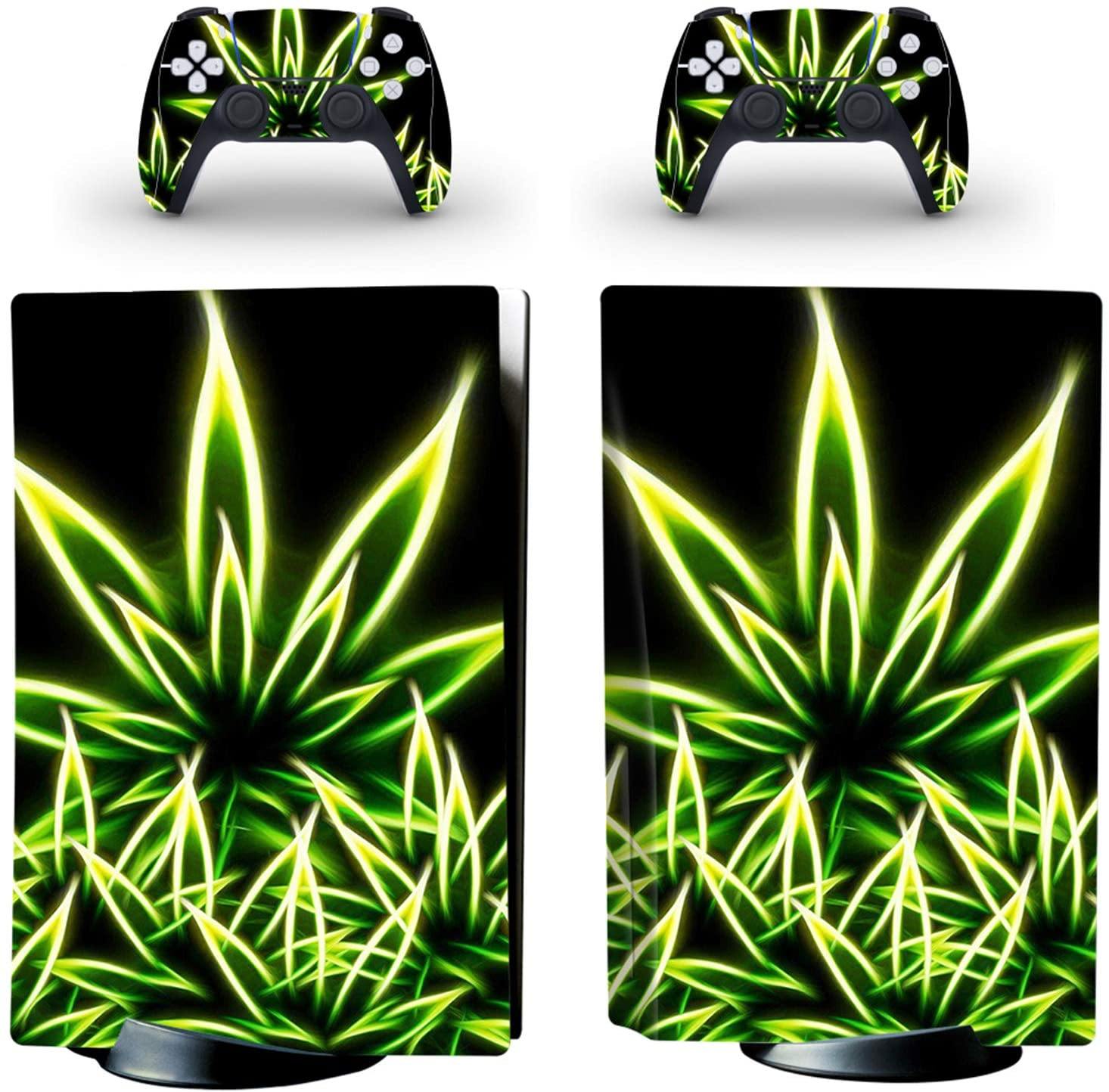 gotor Vinyl Sticker Pattern Decals Skin for PS5 Playstation 5 Console and 2 Controllers Skins (Playstation 5, Type-M) - JOY2ESpree