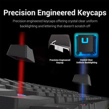 
                        
                          Muat gambar ke penampil Galeri, Redragon K552 Mechanical Gaming Keyboard RGB LED Rainbow Backlit Wired Keyboard with Red Switches for Windows Gaming PC (87 Keys, Black) - JOY2ESpree
                        
                      