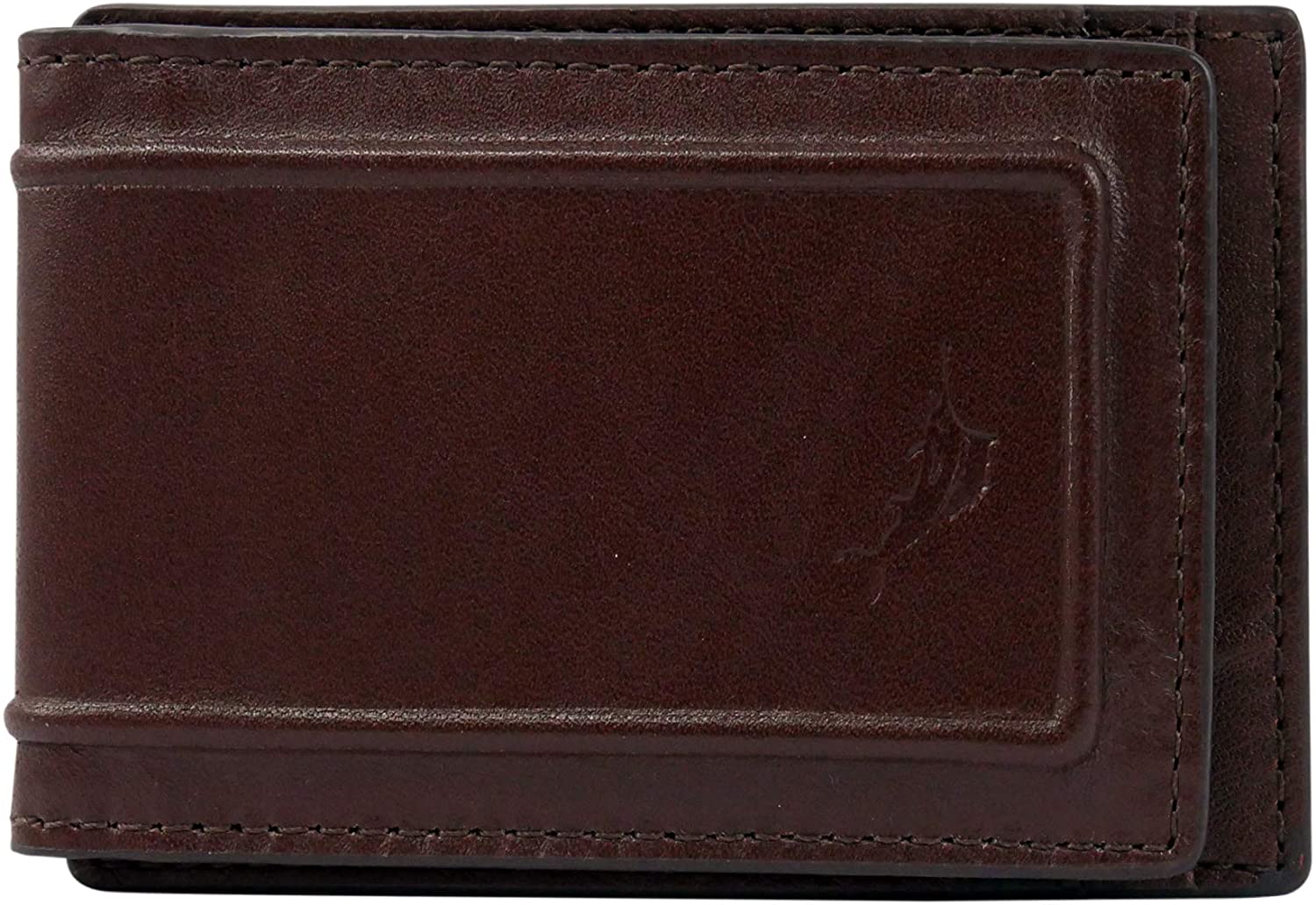 Tommy Bahama Men's 100% Leather Slim Card Case Carrier Wallet