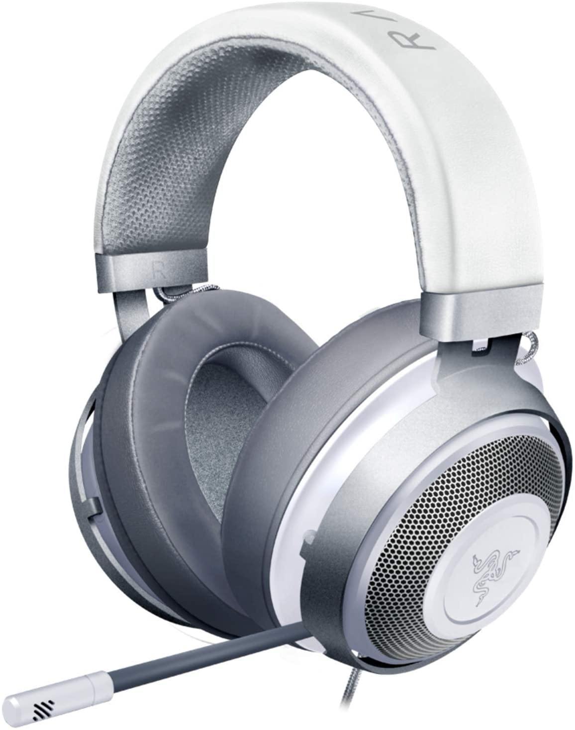 Razer Kraken Gaming Headset: Lightweight Aluminum Frame, Retractable Noise Isolating Microphone - JOY2ESpree
