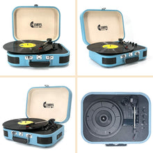 
                        
                          画像をギャラリービューアに読み込む, Bluetooth Record Player 3 Speed Craftmanship Turntable with Built-in Premium Speakers Support USB Playback/Recording (Black)… - JOY2ESpree
                        
                      