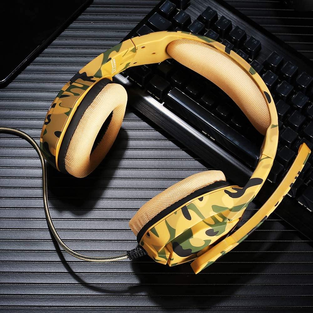 PS4 Gaming Headset with 7.1 Surround Sound, Xbox One Headset with Noise Canceling Mic & LED Light - JOY2ESpree
