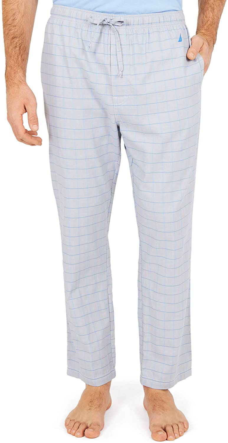 Nautica Men's Soft Woven 100% Cotton Elastic Waistband Sleep Pajama Pant - JOY2ESpree