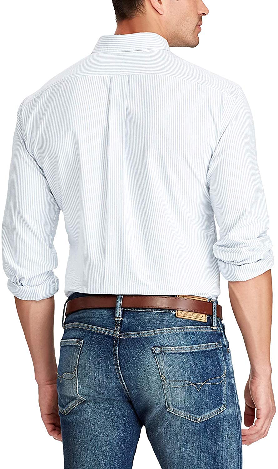 Polo Ralph Lauren Mens Classic Fit Oxford Longsleeve Buttondown Shirt