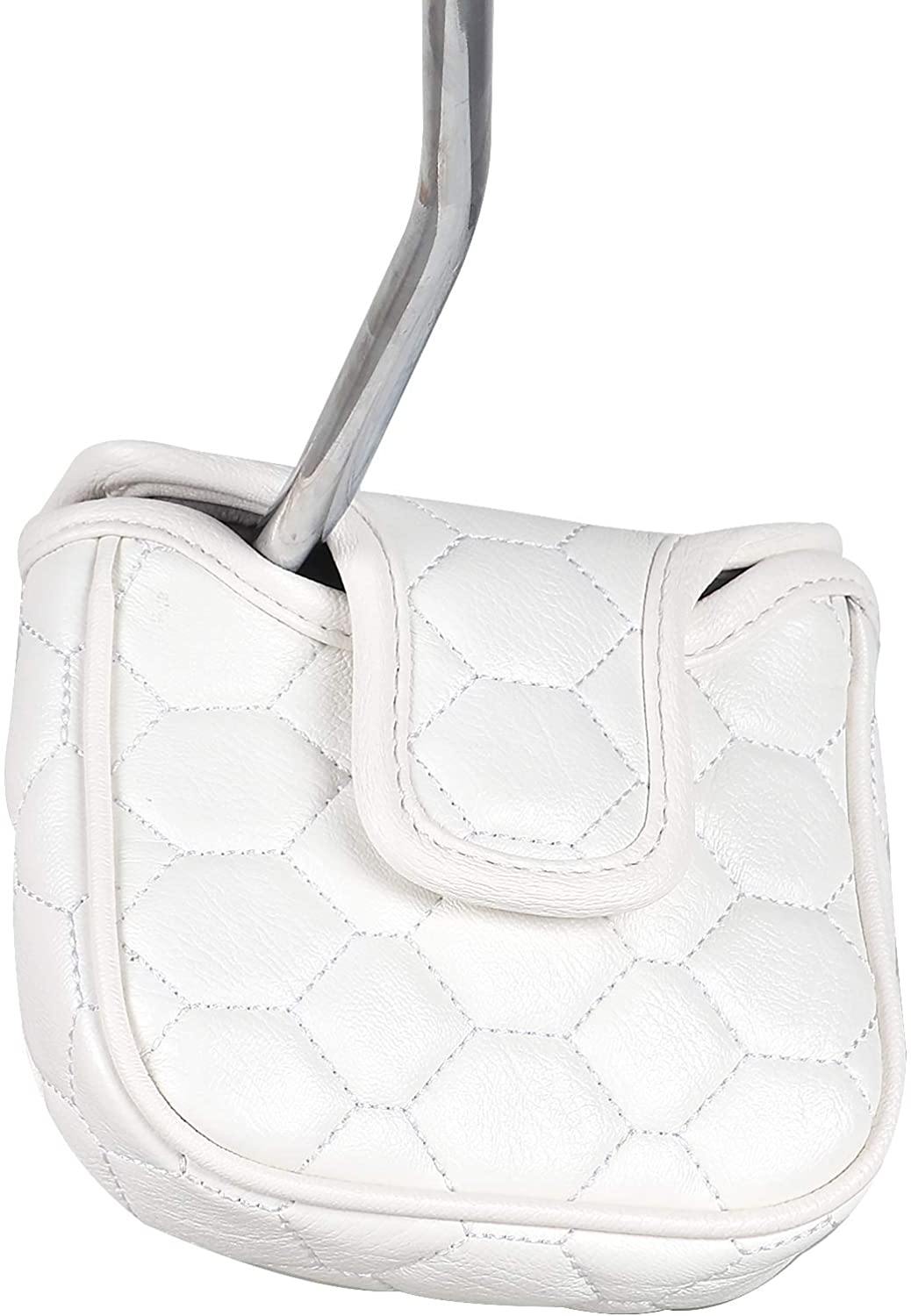 mytag Golf Heel Shafted Mallet Putter Headcover Strong Magnetic Closure - JOY2ESpree