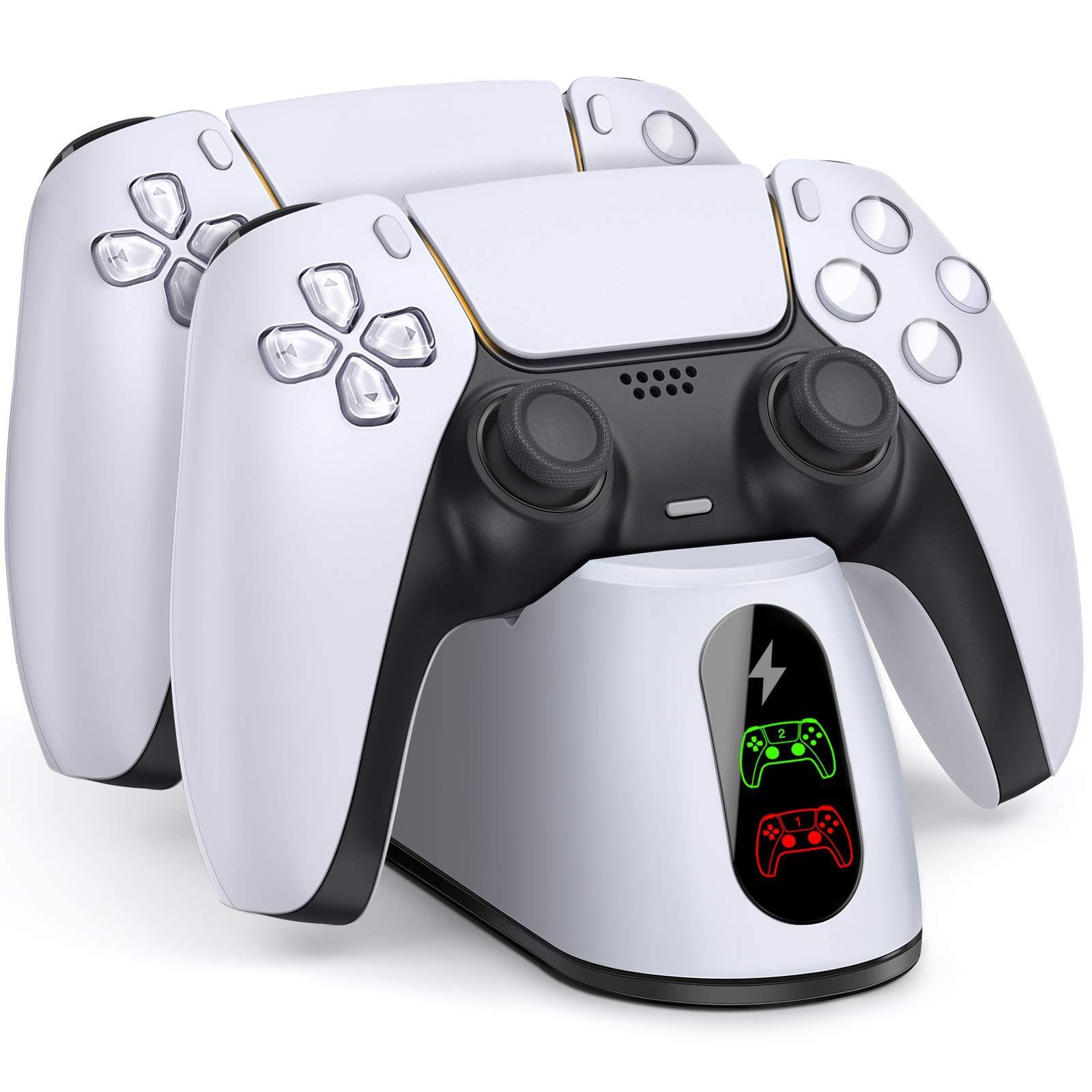 BEBONCOOL PS5 Controller Charger, PS5 Charging Station Dock w/LED Indicator - JOY2ESpree