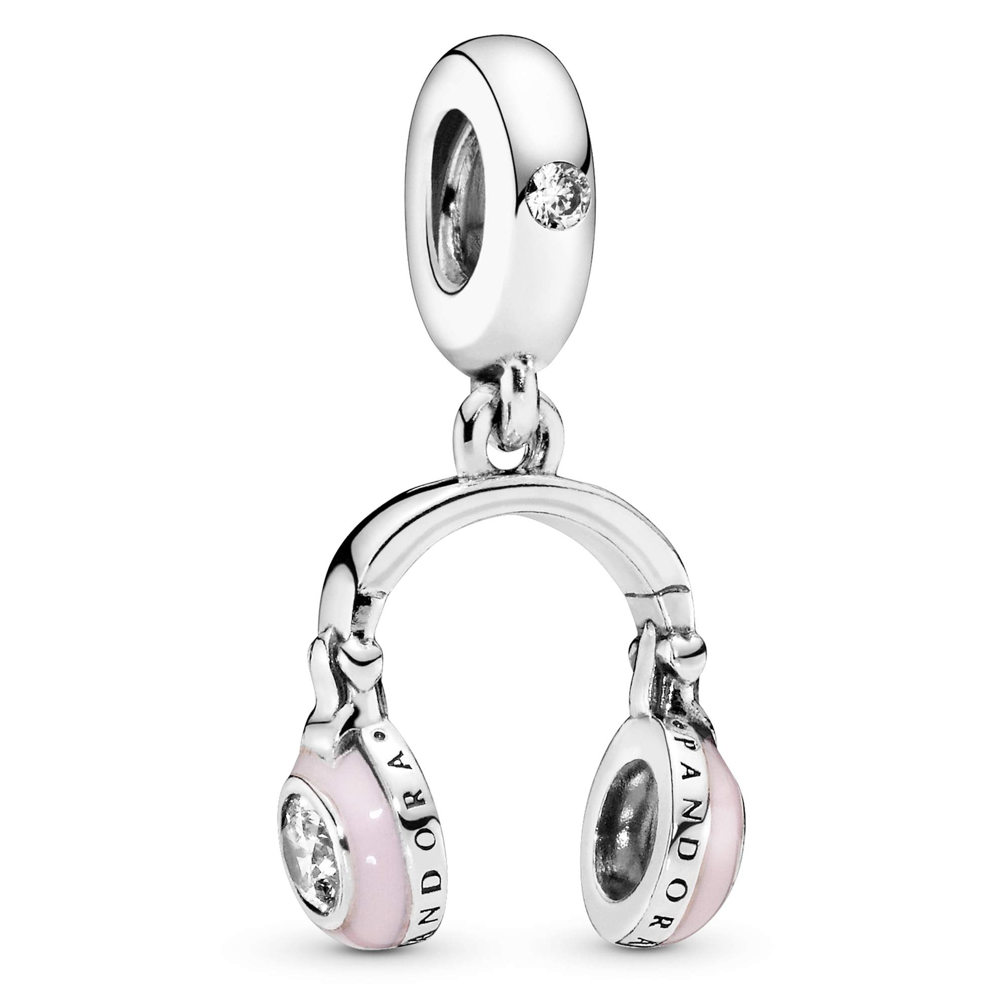 Pandora Jewelry Headphones Dangle Cubic Zirconia Charm in Sterling Silver - JOY2ESpree