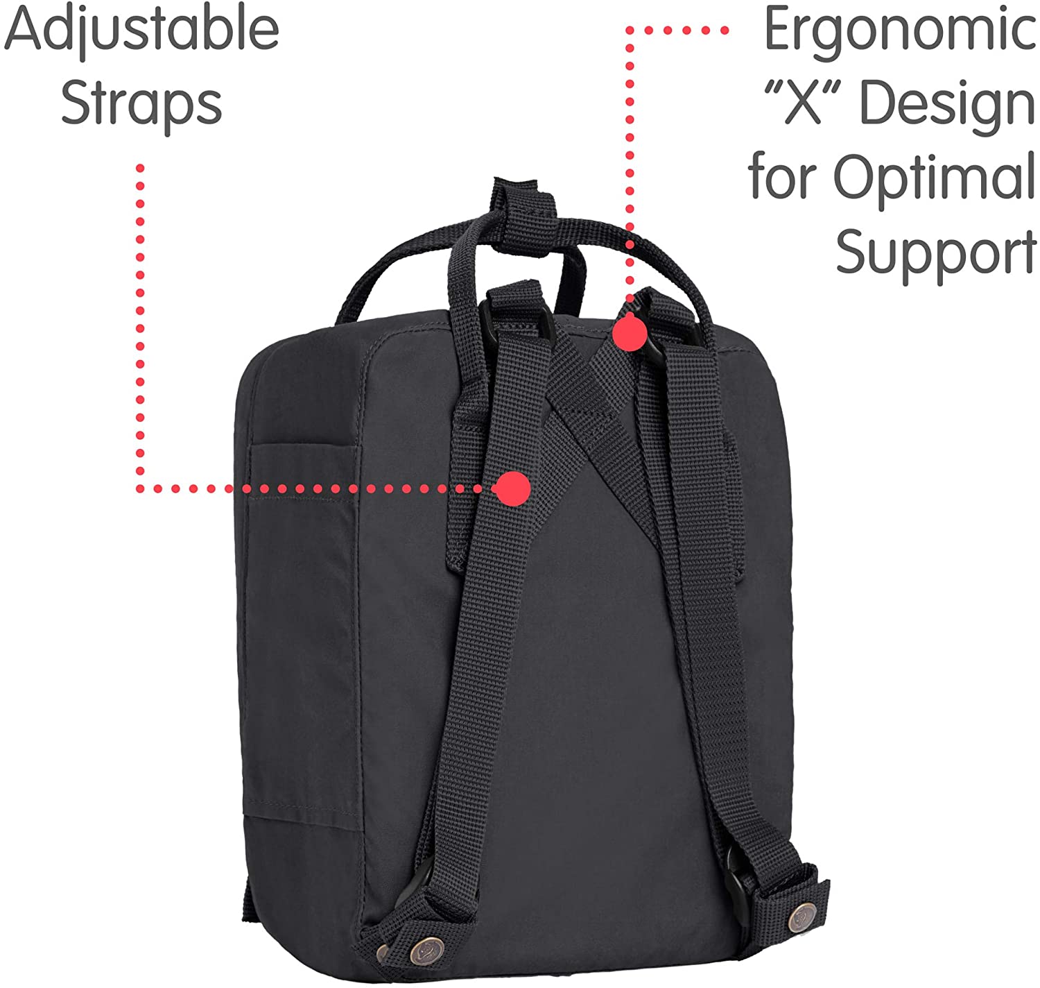 Fjallraven, Kanken Mini Classic Backpack for Everyday