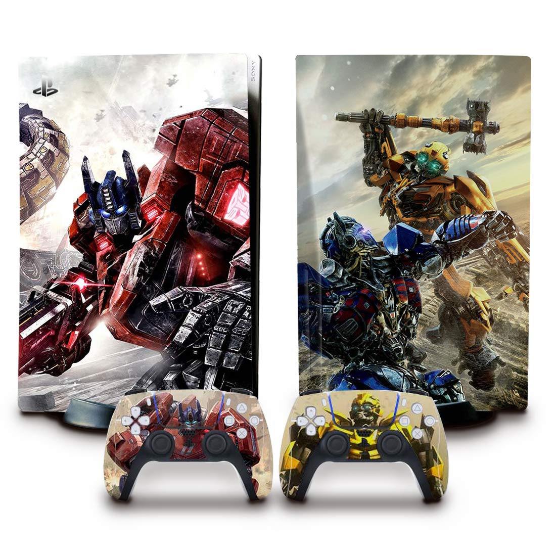 PEYANZ PS5 Skin for Console(Disk Edition) and Controllers Vinyl Sticker, Durable - JOY2ESpree
