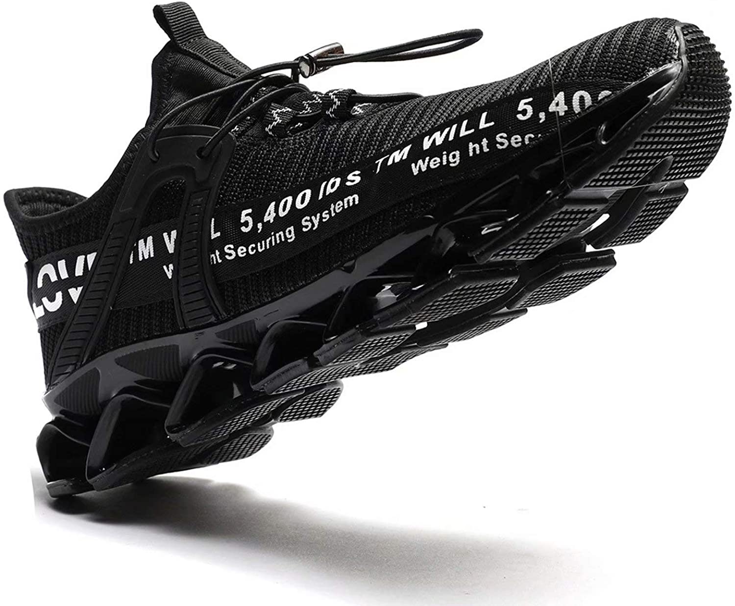 Pozvnn Mens Blade Sneakers Athletic Running Shoes Non Slip Walking Fashion Tennis Shoes
