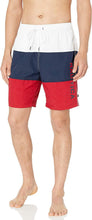 
                        
                          画像をギャラリービューアに読み込む, Nautica Men's Quick Dry Classic Logo Tri-Block Series Swim Trunk - JOY2ESpree
                        
                      