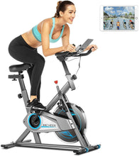 
                        
                          Muat gambar ke penampil Galeri, ANCHEER Exercise Bike with APP connection, 35LB Flywheel Max. - JOY2ESpree
                        
                      