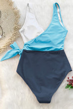
                        
                          画像をギャラリービューアに読み込む, CUPSHE Women's One Piece Swimsuit Knotted Color Block Bathing Suit
                        
                      