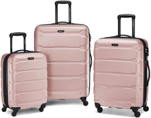 
                        
                          Load image into Gallery viewer, Samsonite Omni PC Hardside Expandable Luggage with Spinner Wheels, Black, Carry-On 20-Inch
                        
                      