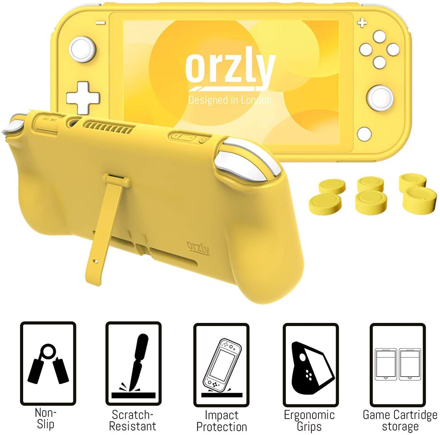 Orzly Accessories Bundle Compatible for use with Nintendo Switch Lite - JOY2ESpree