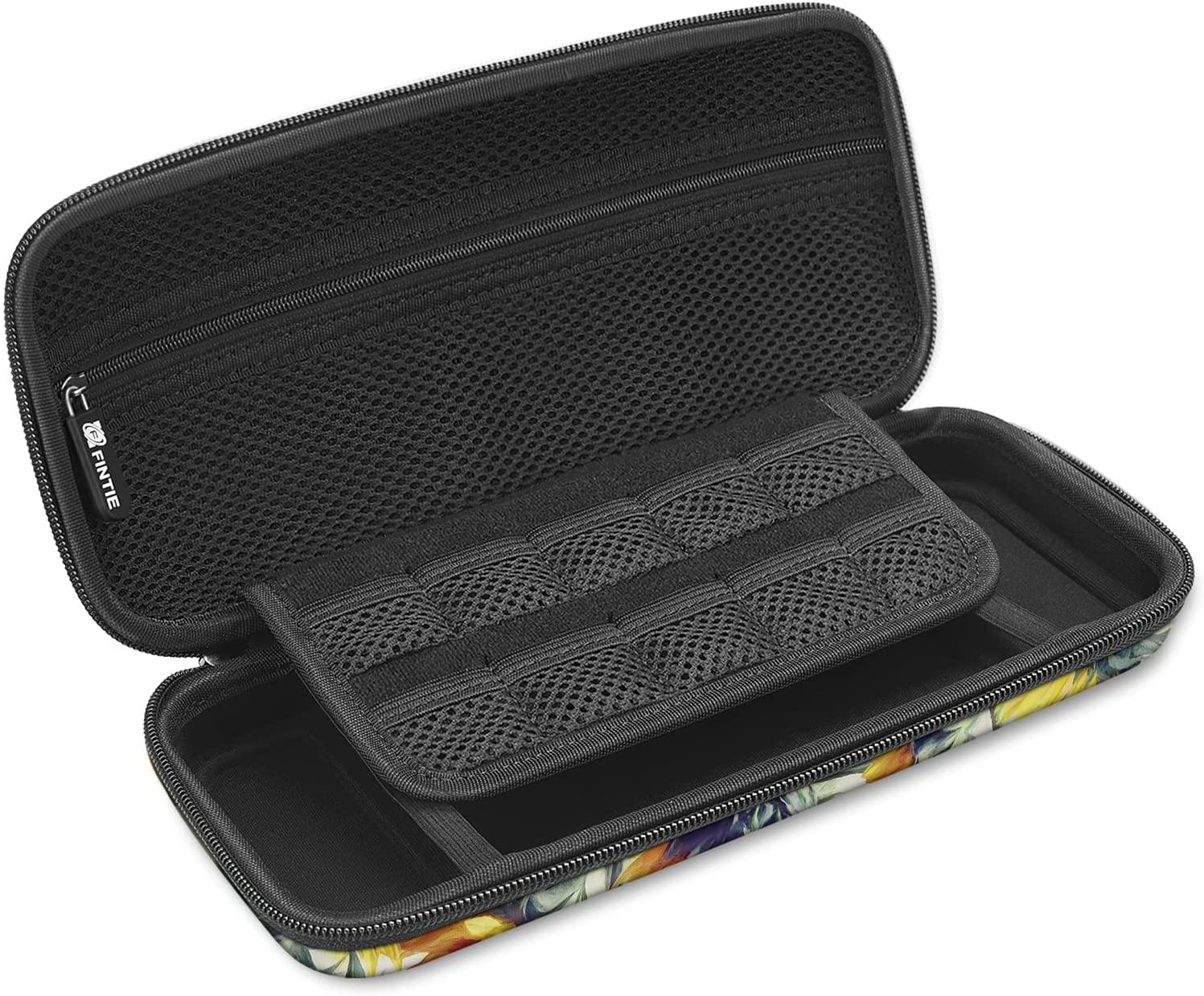 Fintie Carry Case for Nintendo Switch - [Shockproof] Hard Shell Protective Cover Travel Bag w/10 Game Card Slots - JOY2ESpree