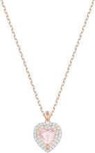 
                        
                          Load image into Gallery viewer, SWAROVSKI Women's One Heart Crystal Jewelry Collection, Rose Gold Tone Finish - JOY2ESpree
                        
                      